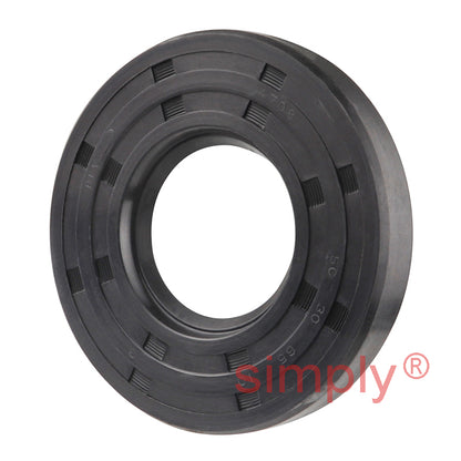 30x65x10mm Nitrile Rubber Single Lip Rotary Shaft Oil Seal with Garter Spring SC / R21