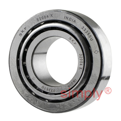 SKF 32004XQ Metric Single Row Taper Roller Bearing 20x42x15mm