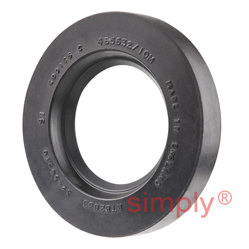32x56x10mm Nitrile Rubber Single Lip Rotary Shaft Oil Seal with Garter Spring SC / R21