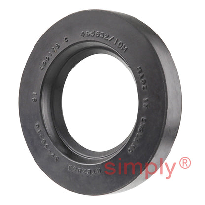 32x56x10mm Nitrile Rubber Single Lip Rotary Shaft Oil Seal with Garter Spring SC / R21