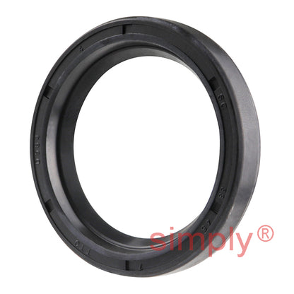 33x45x7mm Nitrile Rubber Single Lip Rotary Shaft Oil Seal with Garter Spring SC / R21
