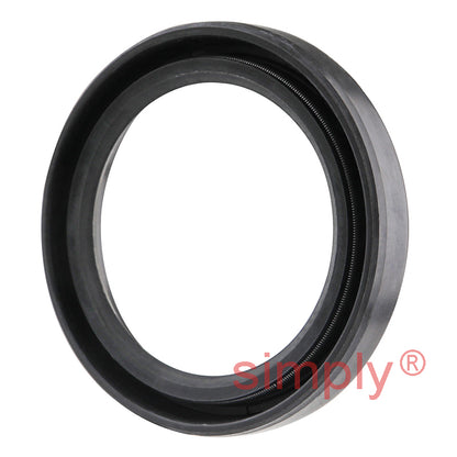 33x45x7mm Nitrile Rubber Single Lip Rotary Shaft Oil Seal with Garter Spring SC / R21