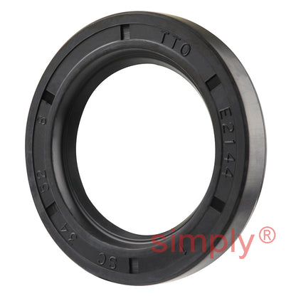 34x52x8mm Nitrile Rubber Single Lip Rotary Shaft Oil Seal with Garter Spring SC / R21