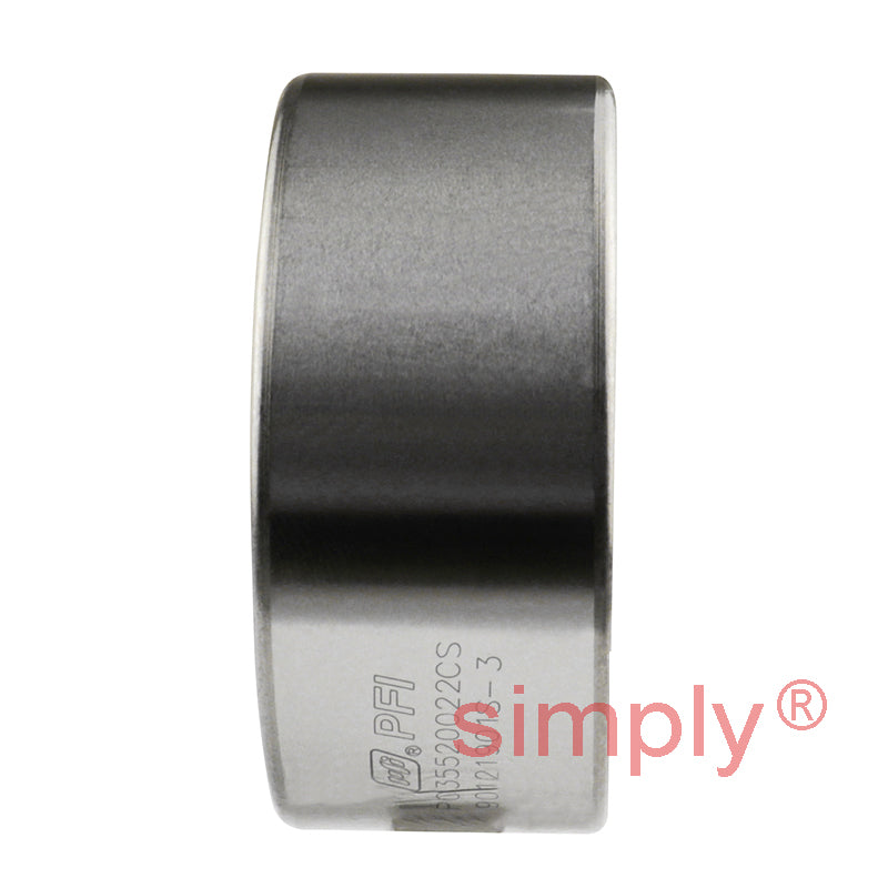 Major Brand 35BG52222DL Rubber Sealed Air Conditioner Double Row Deep Groove Ball Bearing 35x52x22mm