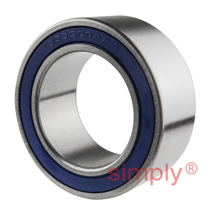 Major Brand 35BG55222DL Rubber Sealed Air Conditioner Double Row Deep Groove Ball Bearing 35x55x22mm