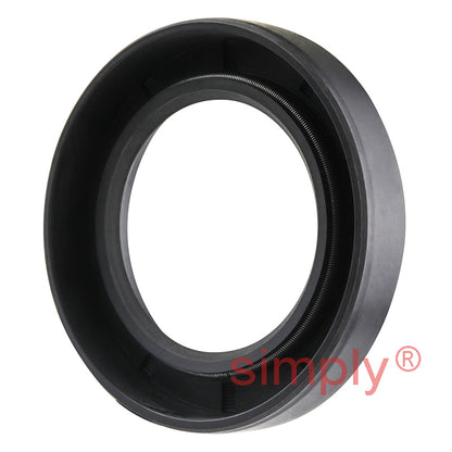 35x55x10mm Nitrile Rubber Single Lip Rotary Shaft Oil Seal with Garter Spring SC / R21
