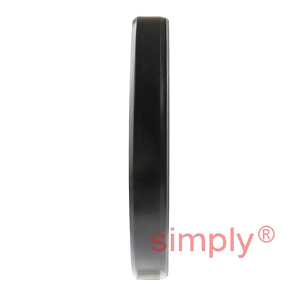 37x50x11DC4SS Metric Fork and Damper Nitrile Rubber Oil Seal with 2 Opposite Facing Individually Sprung Sealing Lips and Raised Outer Sealing Band on Outside Diameter