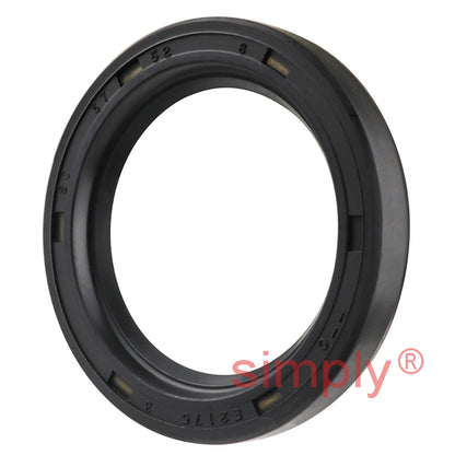 37x52x8mm Nitrile Rubber Single Lip Rotary Shaft Oil Seal with Garter Spring SC / R21