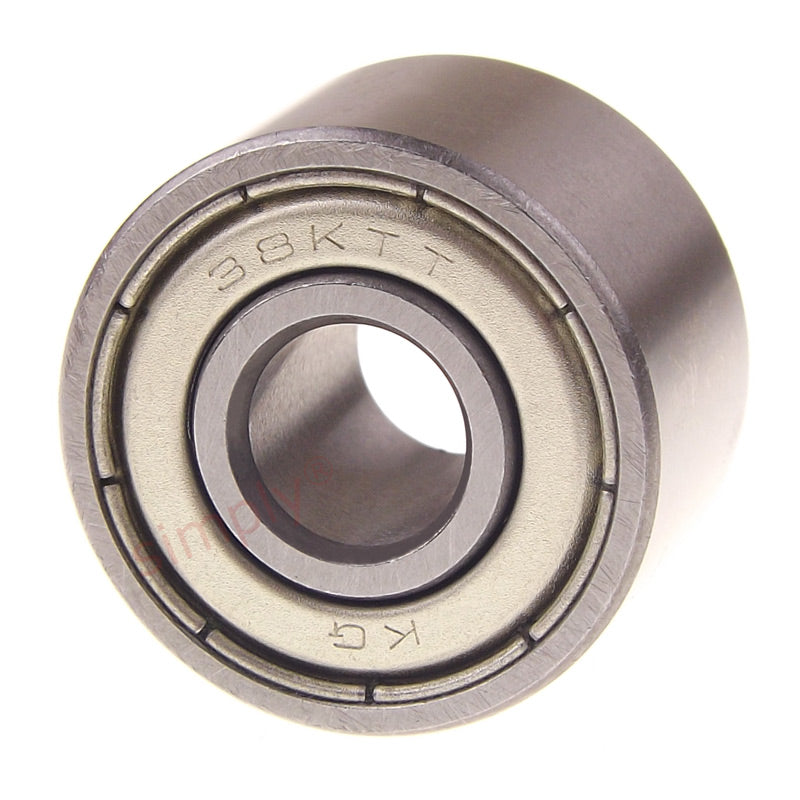 38TTZZ Budget Metal Shielded Deep Groove Ball Bearing 8x22x14.23mm