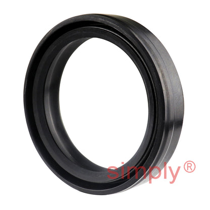 38x48x10TC4 Metric Fork and Damper Nitrile Rubber Oil Seal with Extra Internal Sealing Profile and Raised Outer Sealing Band on Outside Diameter