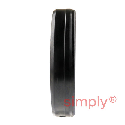 38x48x10TC4 Metric Fork and Damper Nitrile Rubber Oil Seal with Extra Internal Sealing Profile and Raised Outer Sealing Band on Outside Diameter