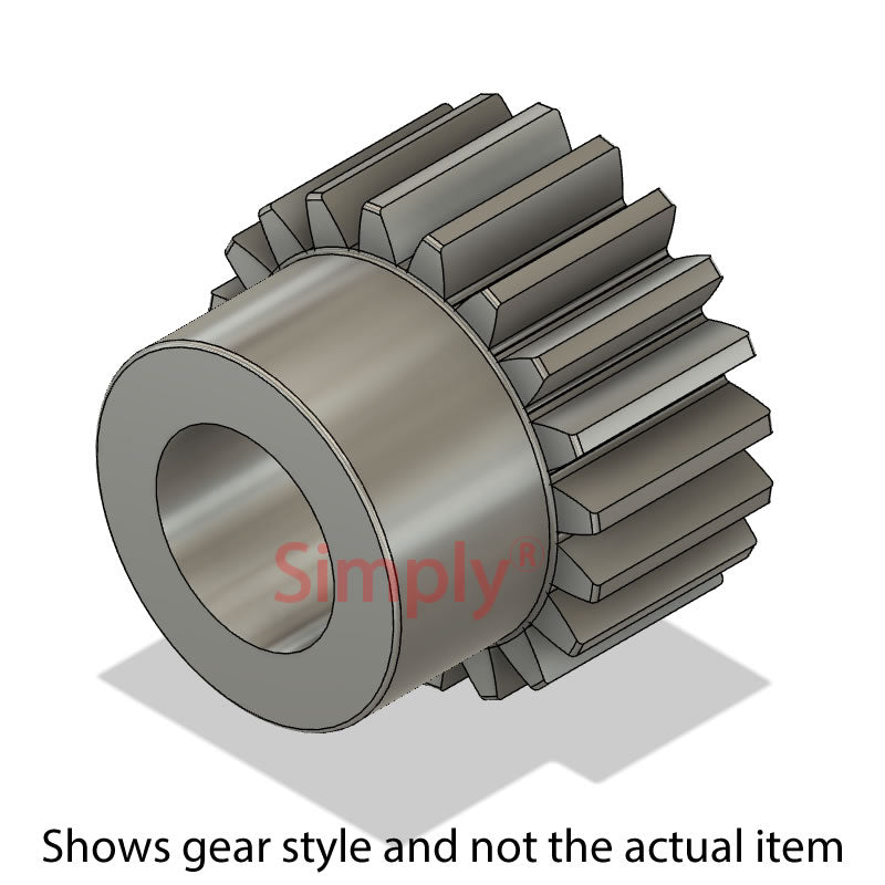 SS30/41B-20 Metric EN8 Spur Gear 41 Tooth 3 Mod Pilot Bored 20mm (H8)