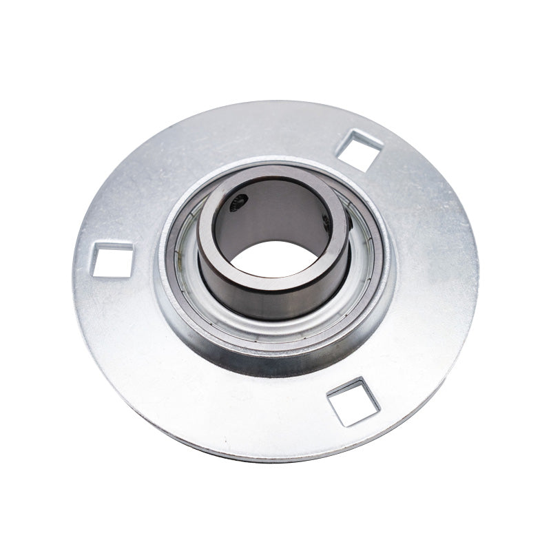 SBPF207-22 Round 3 Bolt Pressed Steel Bearing Housing with 1-3/8 inch Insert