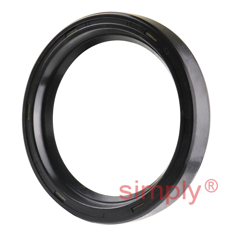 40x52x8mm Nitrile Rubber Single Lip Rotary Shaft Oil Seal with Garter Spring SC / R21