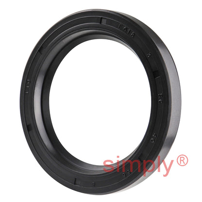 40x56x8mm Nitrile Rubber Single Lip Rotary Shaft Oil Seal with Garter Spring SC / R21