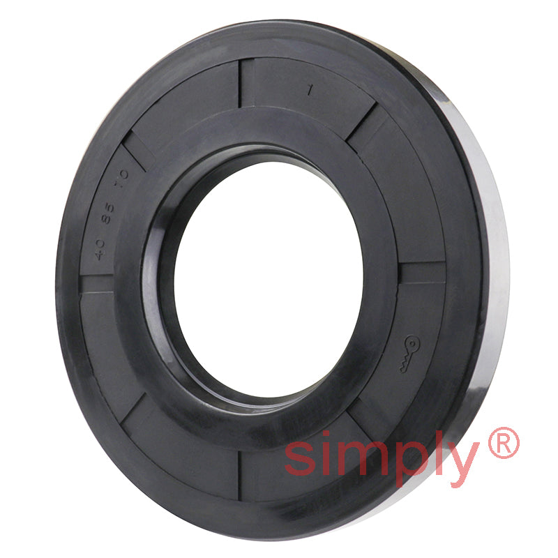 40x85x10mm Nitrile Rubber Single Lip Rotary Shaft Oil Seal with Garter Spring SC / R21