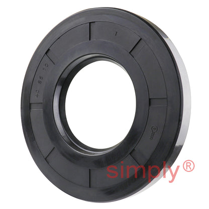 40x85x10mm Nitrile Rubber Single Lip Rotary Shaft Oil Seal with Garter Spring SC / R21