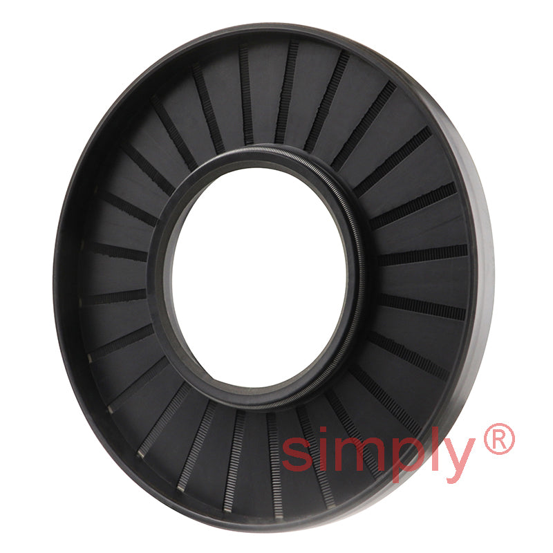 40x90x8mm Nitrile Rubber Single Lip Rotary Shaft Oil Seal with Garter Spring SC / R21