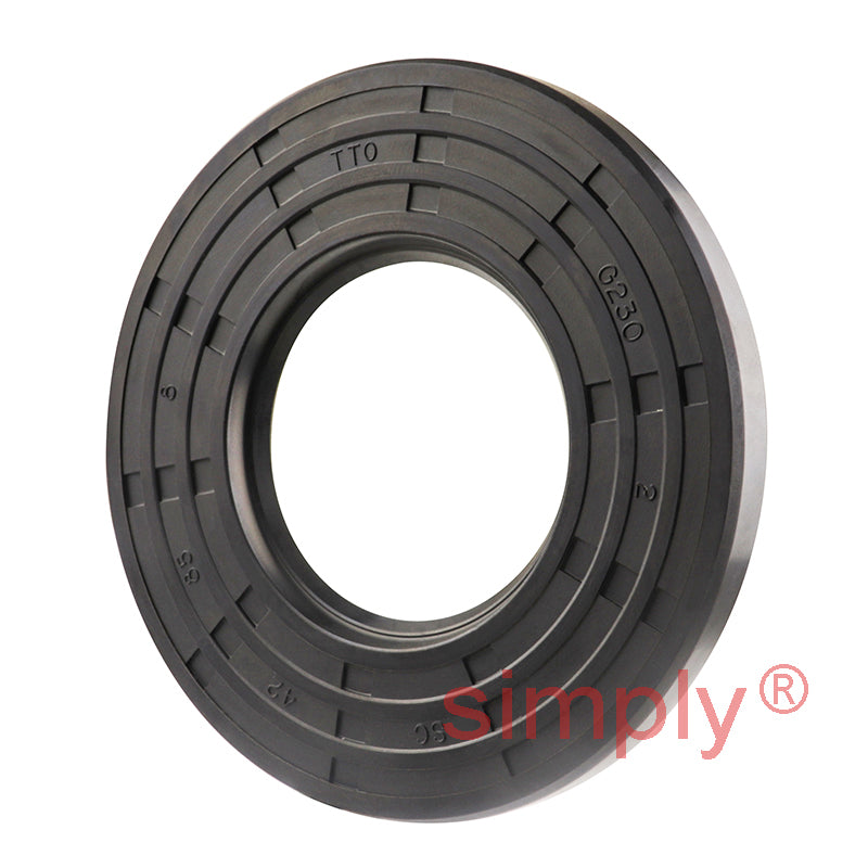 42x85x8mm Nitrile Rubber Single Lip Rotary Shaft Oil Seal with Garter Spring SC / R21