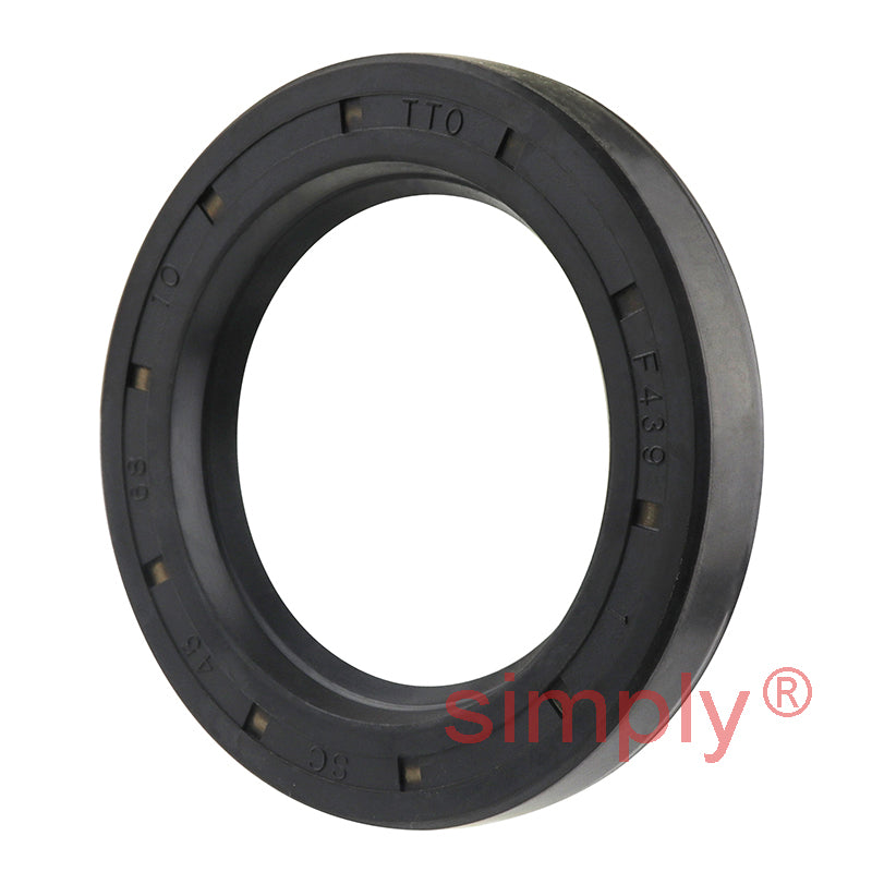 45x68x10mm Nitrile Rubber Single Lip Rotary Shaft Oil Seal with Garter Spring SC / R21