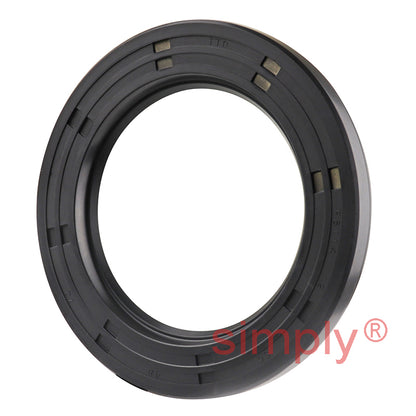 48x72x7mm Nitrile Rubber Single Lip Rotary Shaft Oil Seal with Garter Spring SC / R21
