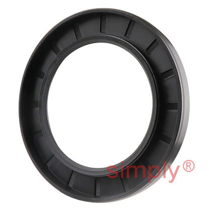 48x72x7mm Nitrile Rubber Single Lip Rotary Shaft Oil Seal with Garter Spring SC / R21