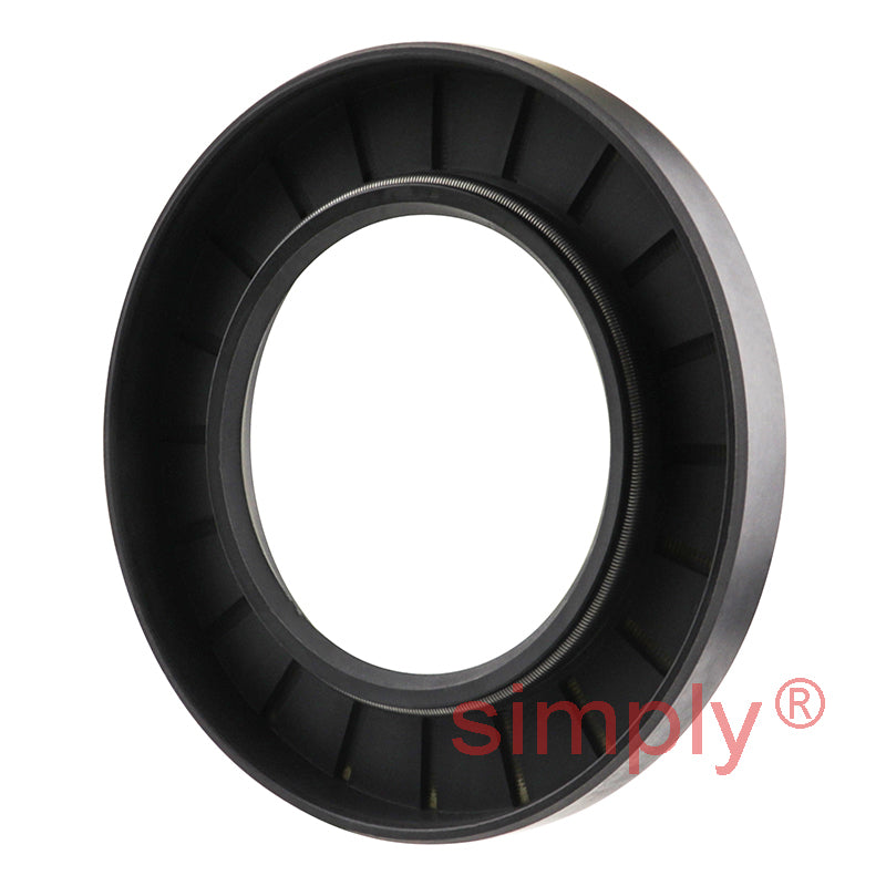 48x80x10mm Nitrile Rubber Single Lip Rotary Shaft Oil Seal with Garter Spring SC / R21