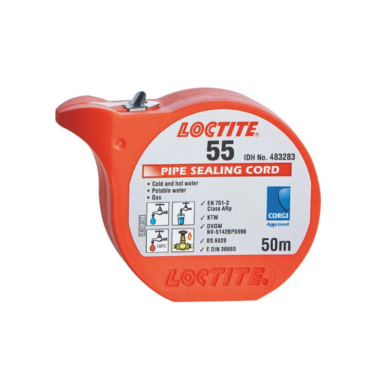 Loctite 55 Pipe Sealing Cord 50m Cord