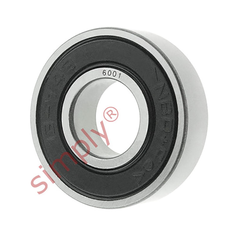 60012RS Budget Rubber Sealed Deep Groove Ball Bearing 12x28x8mm