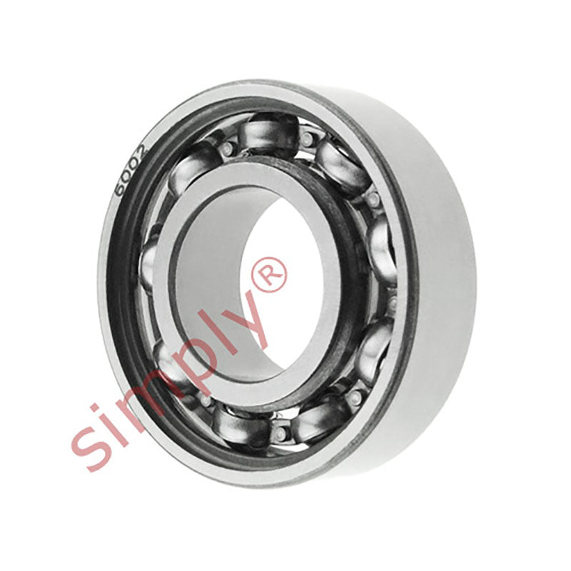 6002 Budget Open Type Deep Groove Ball Bearing 15x32x9mm