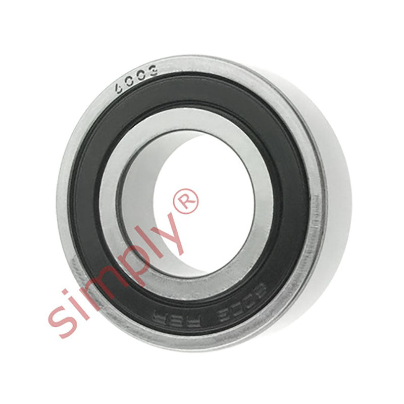 60032RSC3 Budget Rubber Sealed Deep Groove Ball Bearing 17x35x10mm