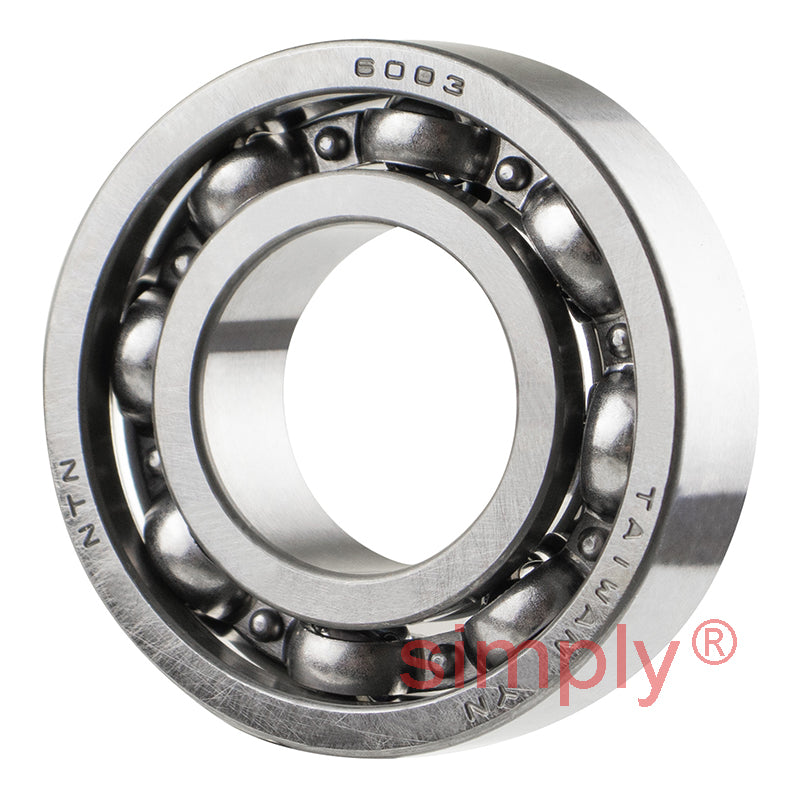 NTN 6003 Open Type Deep Groove Ball Bearing 17x35x10mm
