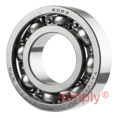 NTN 6003 Open Type Deep Groove Ball Bearing 17x35x10mm