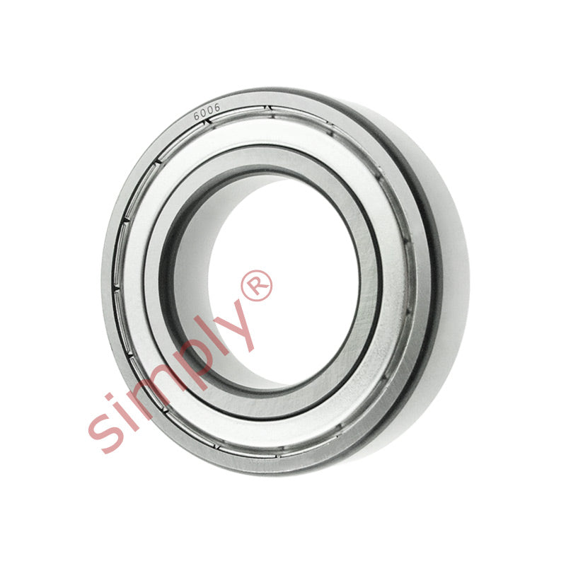 6006ZZC3 Budget Metal Shielded Deep Groove Ball Bearing 30x55x13mm