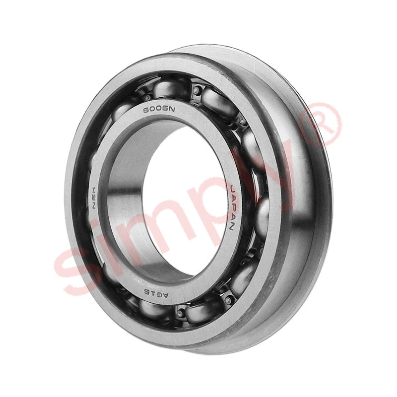 NSK 6006NR Open Type Deep Groove Ball Bearing With Snap Ring 30x55x13mm