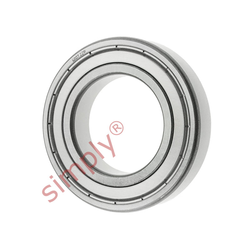 6007ZZ Budget Metal Shielded Deep Groove Ball Bearing 35x62x14mm