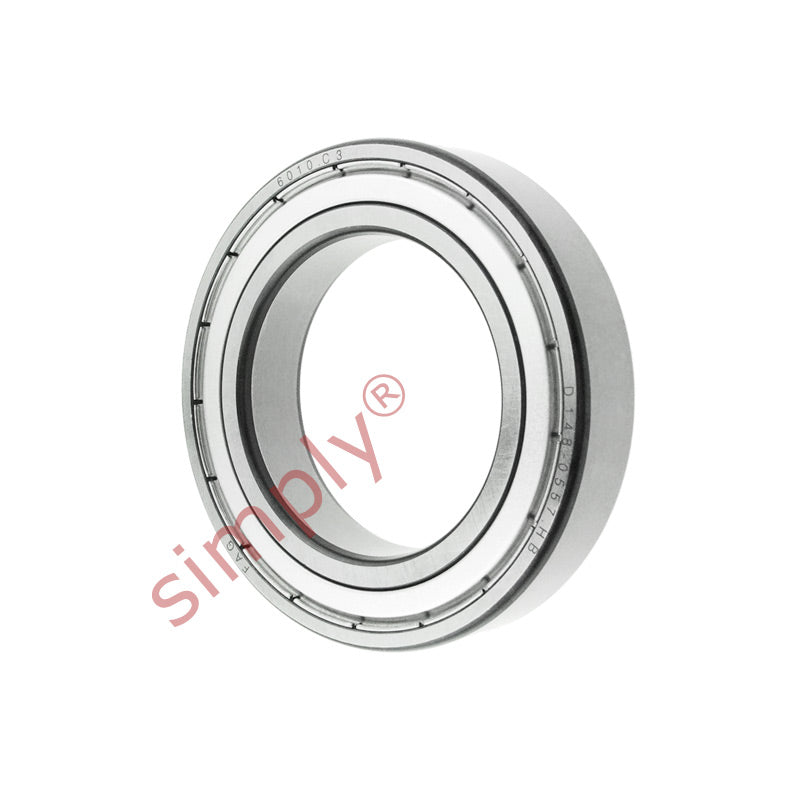 FAG 60102ZC3 Metal Shielded Deep Groove Ball Bearing 50x80x16mm