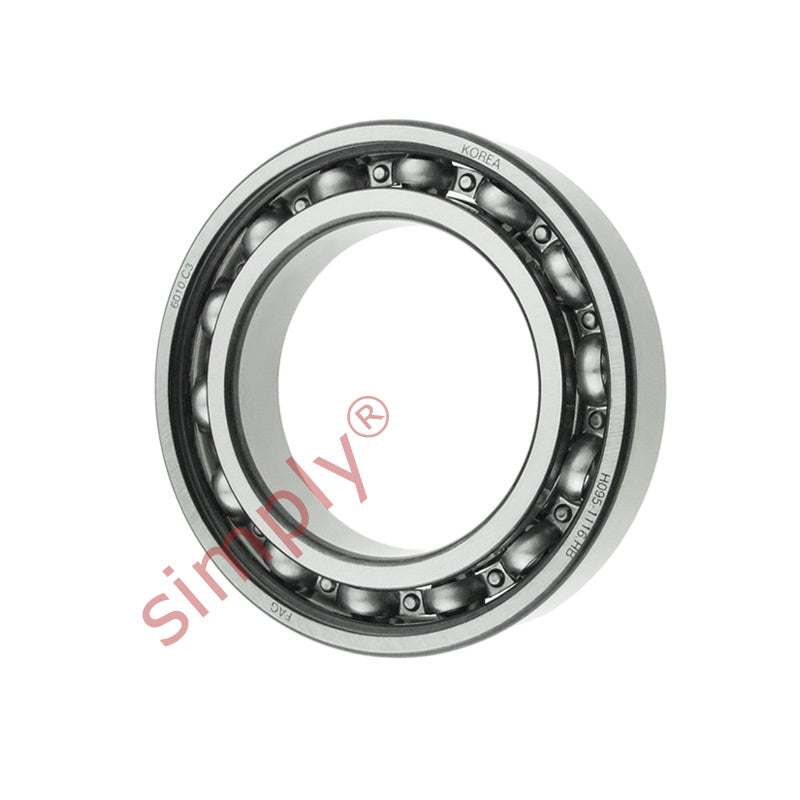 FAG 6010C3 Open Deep Groove Ball Bearing 50x80x16mm
