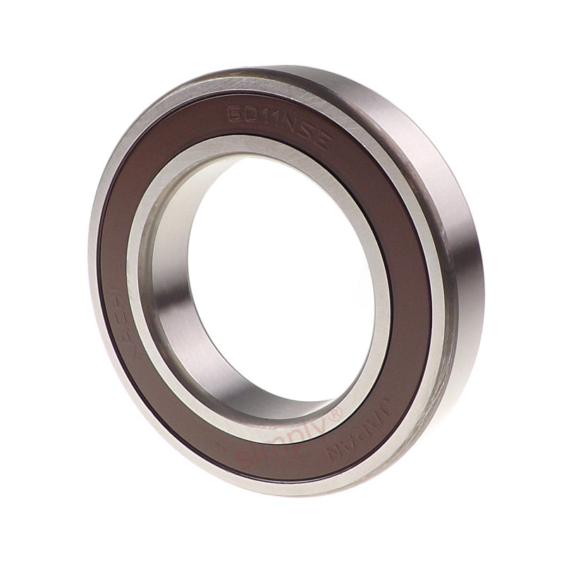 NACHI 60112NSE Contact Rubber Sealed Deep Groove Ball Bearing 55x90x18mm