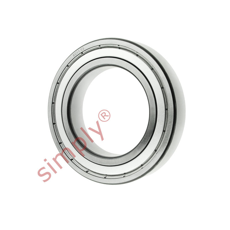 FAG 60112ZC3 Metal Shielded Deep Groove Ball Bearing 55x90x18mm