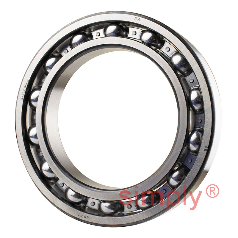 Major Brand 6021 Open Deep Groove Ball Bearing 105x160x26mm