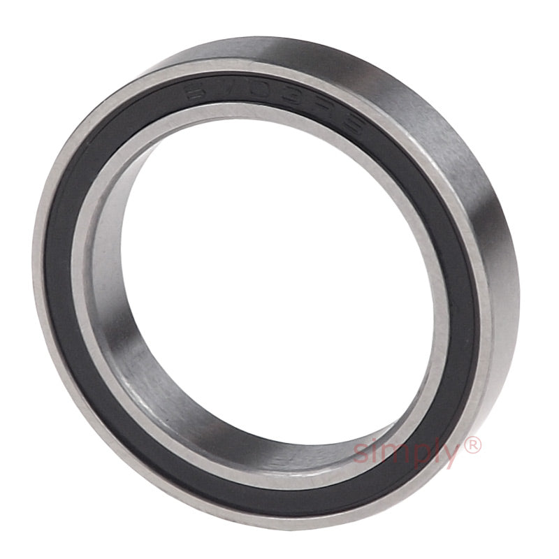 617032RS Budget Rubber Sealed Thin Section Deep Groove Ball Bearing 17x23x4mm