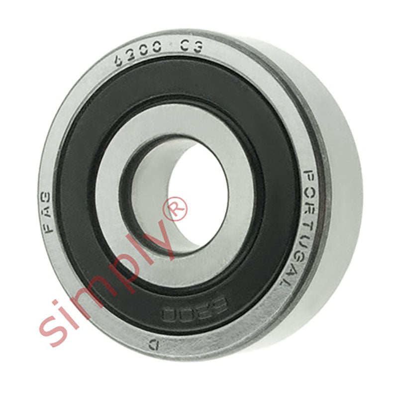 FAG 62002RSRC3 Rubber Sealed Deep Groove Ball Bearing 10x30x9mm