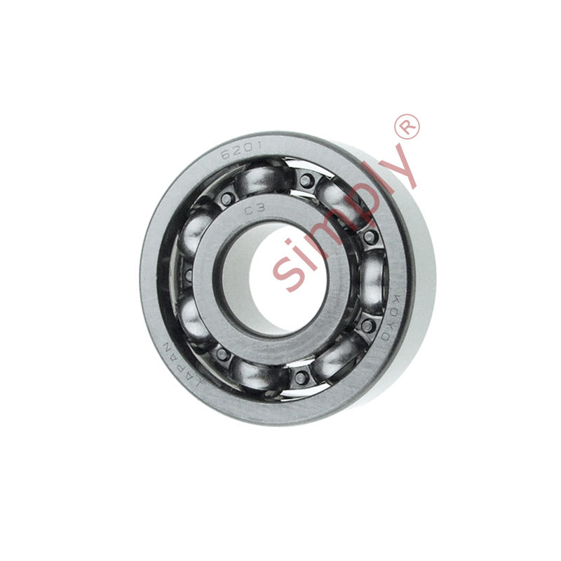 KOYO 6201C3 Open Deep Groove Ball Bearing 12x32x10mm
