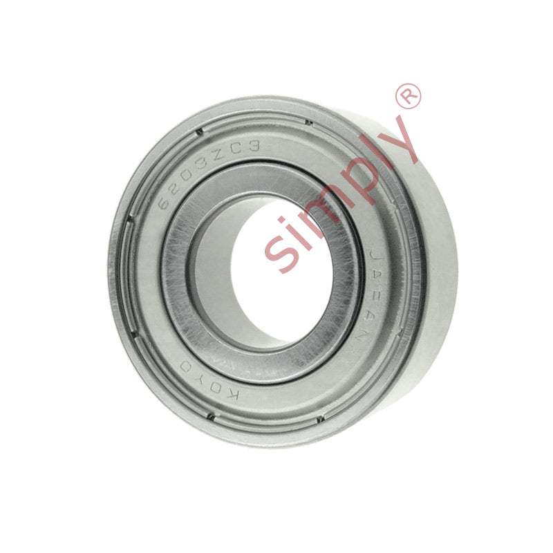 KOYO 62032ZC3 Metal Shielded Deep Groove Ball Bearing 17x40x12mm