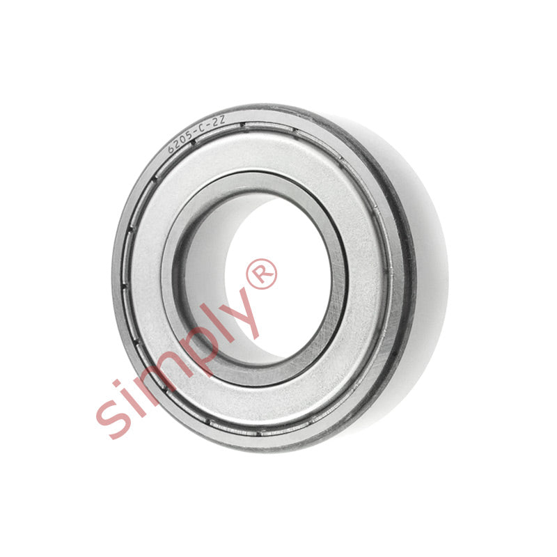 6205ZZC3 Budget Metal Shielded Deep Groove Ball Bearing 25x52x15mm