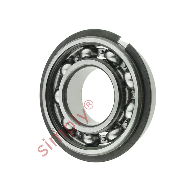 6205NR Deep Groove Ball Bearing with Snap Ring 25x52x15mm