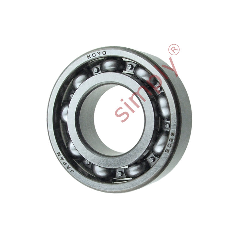 KOYO 6205 Open Deep Groove Ball Bearing 25x52x15mm