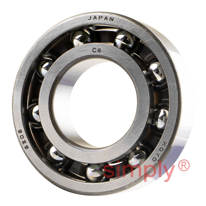 Major Brand 6206C4 Open Deep Groove Ball Bearing 30x62x16mm