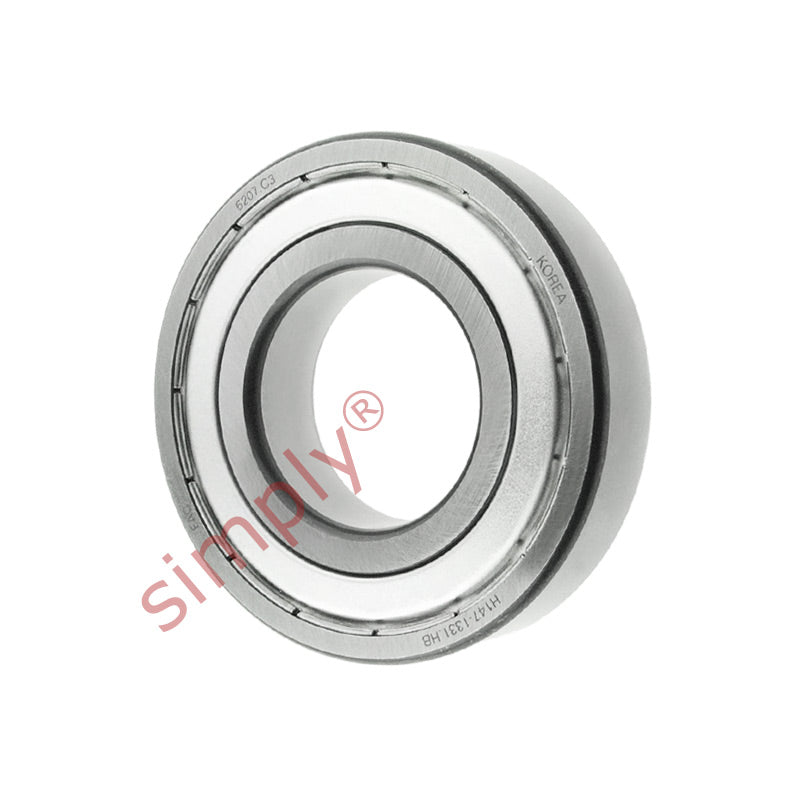 FAG 62072ZC3 Metal Shielded Deep Groove Ball Bearing 35x72x17mm